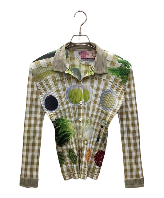 [Pre-owned] PLEATS PLEASE ISSEY MIYAKE ■Pleated shirt PP71-JJ822