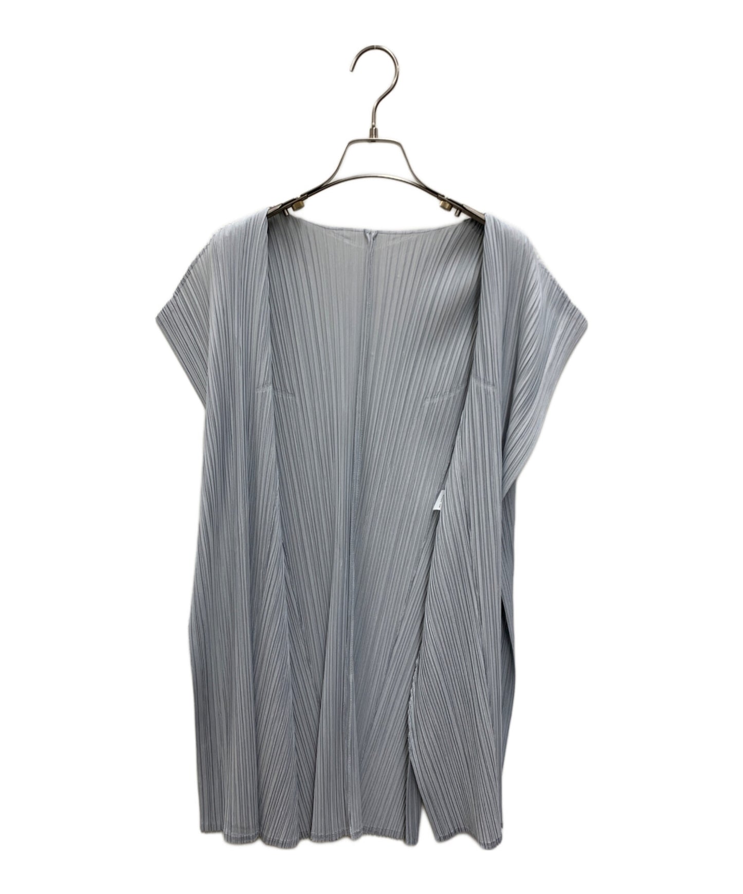 [Pre-owned] PLEATS PLEASE ISSEY MIYAKE pleated cardigan PP63-JE562