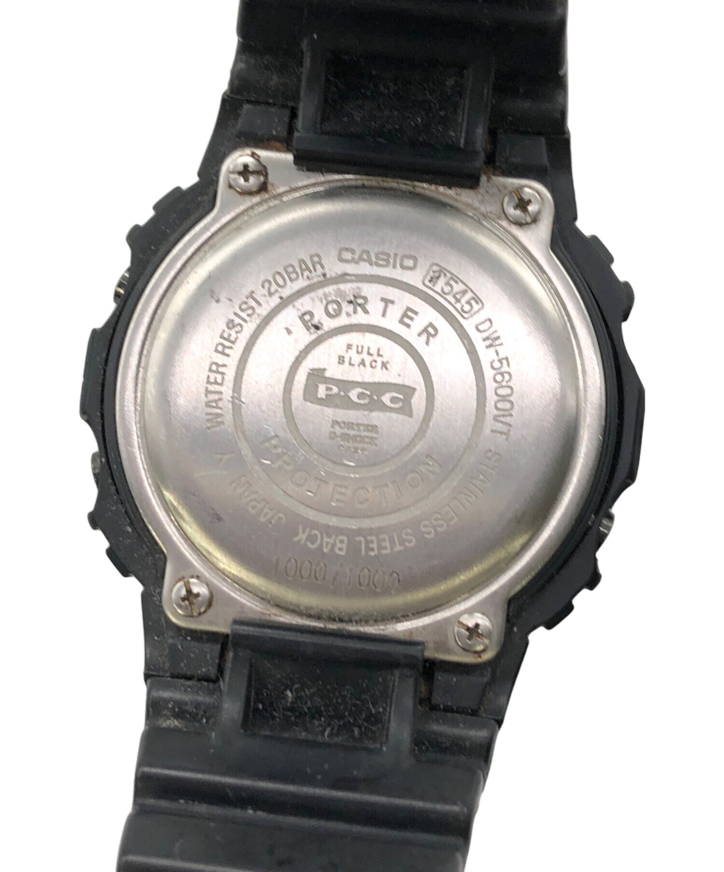 [Pre-owned] CASIO Wristwatch G-SHOCK DW-5600VT LTD SERIAL 1000/1000 DW-5600VT