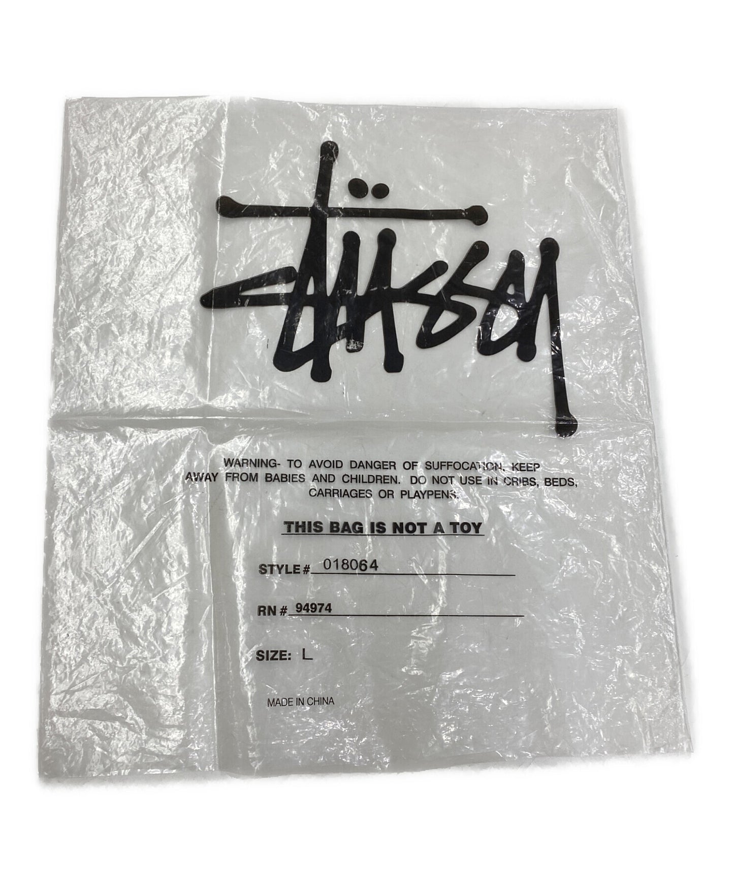[Pre-owned] stussy Small Logo Crew Neck Sweatshirt