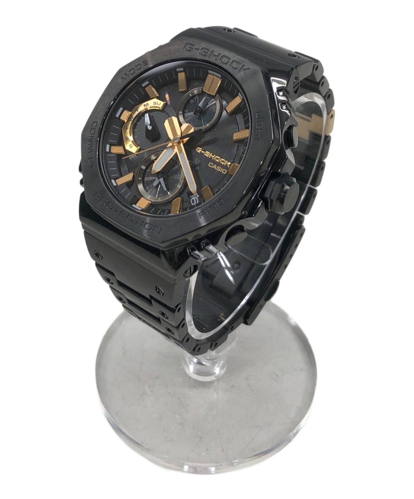 [Pre-owned] CASIO CASIO G-SHOCK GMC-2100 "CASIO 50th ANNIVERSARY" BLACK×GOLD Analog Full Metal GMC-B2100ZE-1AJR