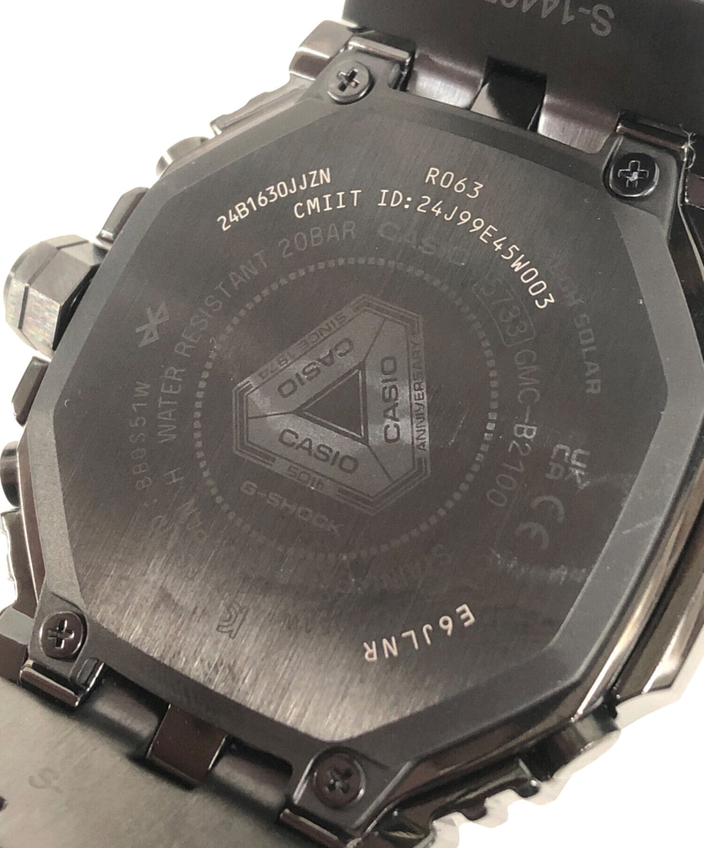 [Pre-owned] CASIO CASIO G-SHOCK GMC-2100 "CASIO 50th ANNIVERSARY" BLACK×GOLD Analog Full Metal GMC-B2100ZE-1AJR