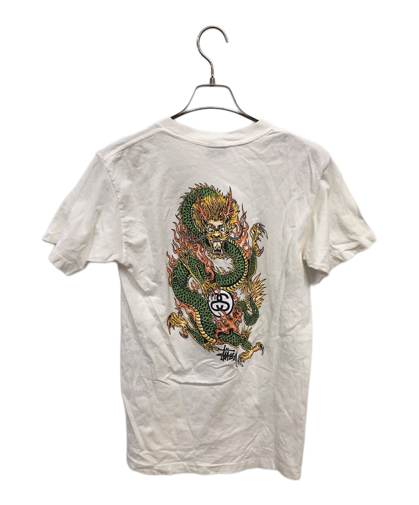 [Pre-owned] stussy Short Sleeve Cut and Sewn OLD STUSSY DRAGON T-Shirt