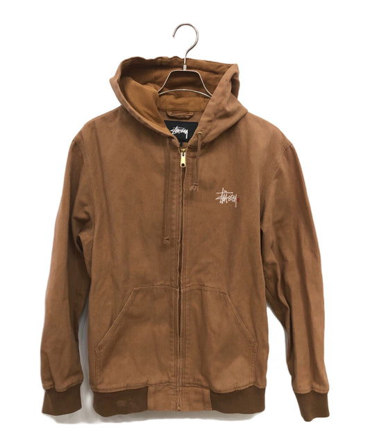[Pre-owned] stussy Canvas Worker Zip Hoodie 315107