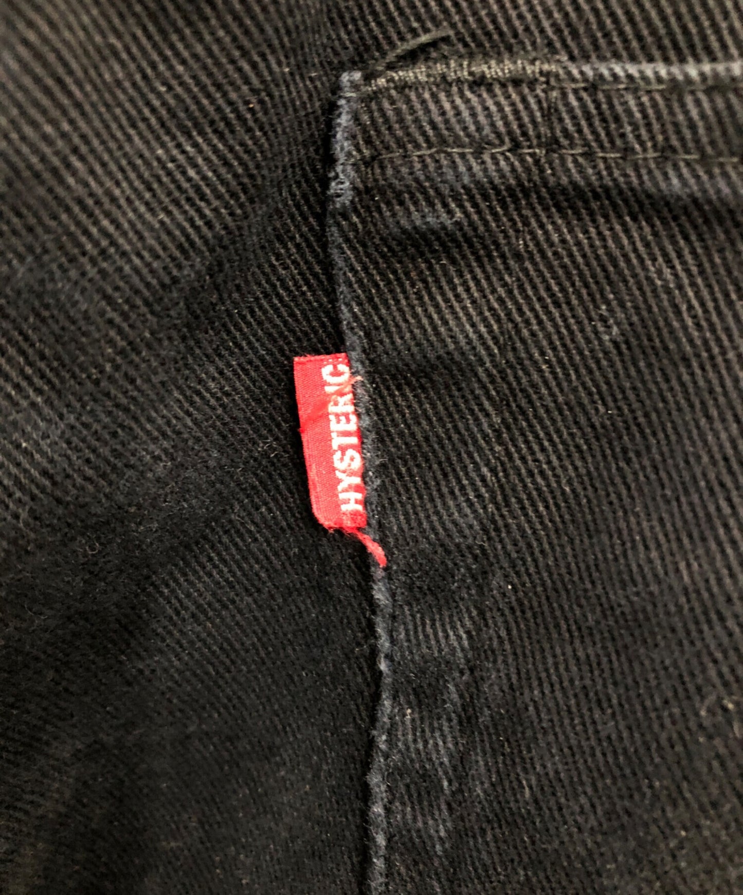 [Pre-owned] Hysteric Glamour KINKY JEANS BLACK DENIM 2AP-1816