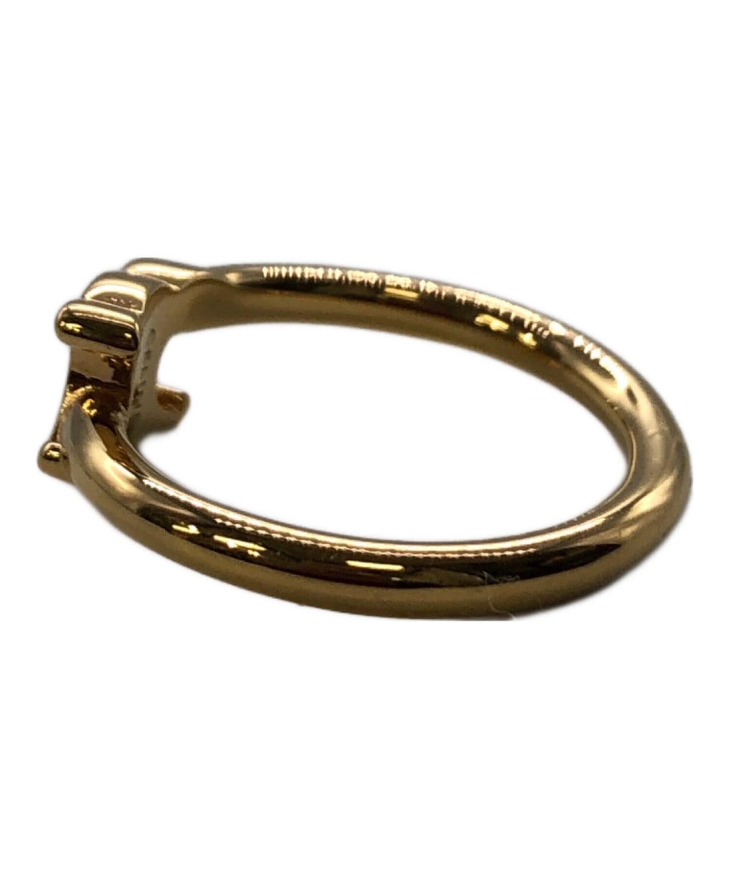 [Pre-owned] CELINE Triomphe Asymmetric Ring SLF4273