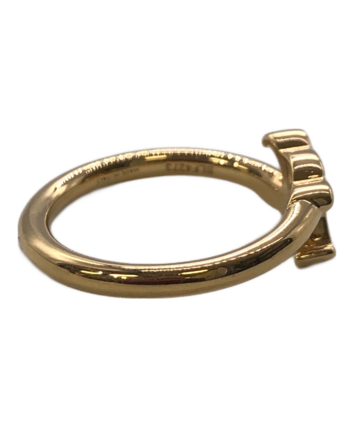 [Pre-owned] CELINE Triomphe Asymmetric Ring SLF4273