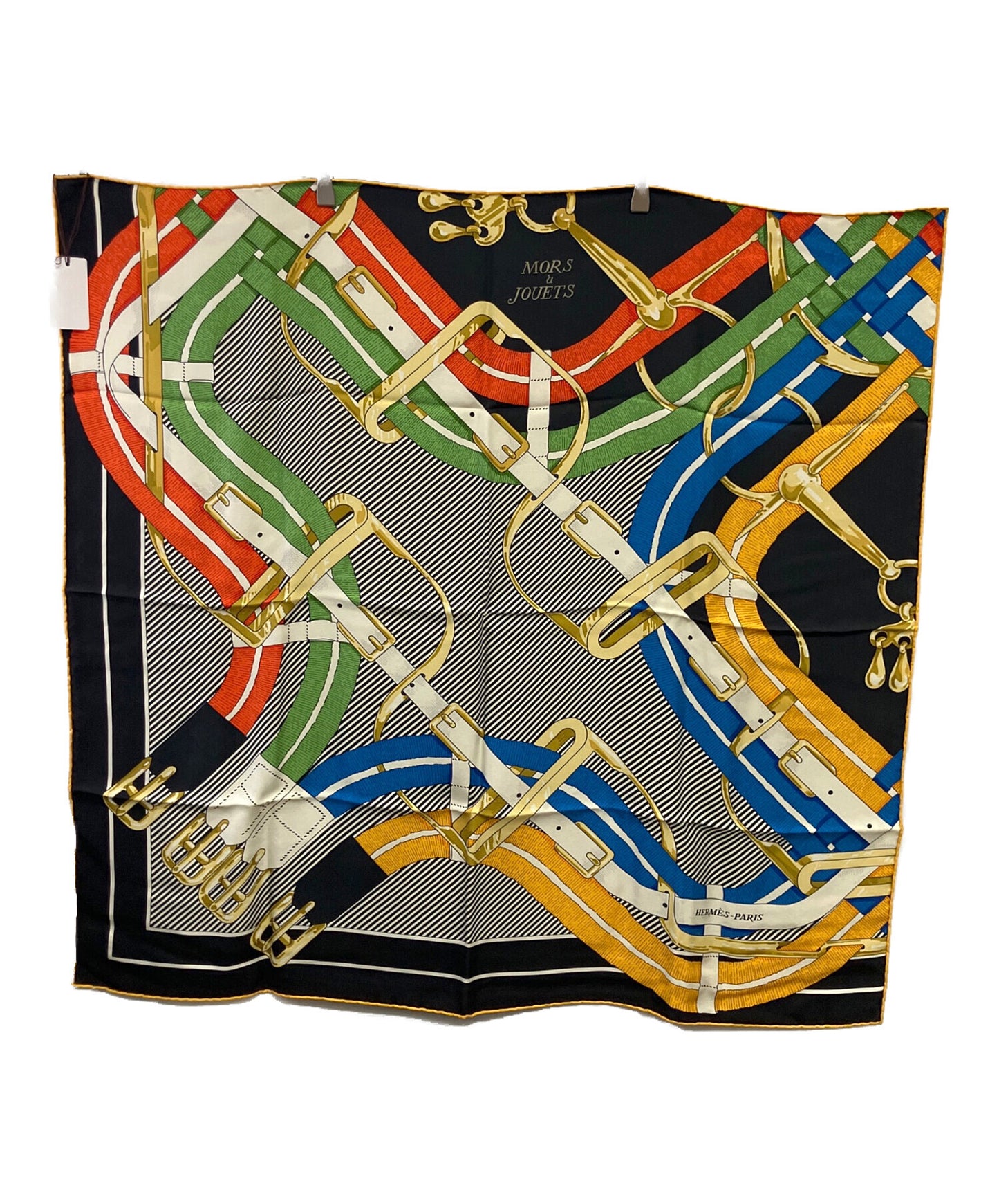 [Pre-owned] HERMES Carré 90 Mors a Jouets
