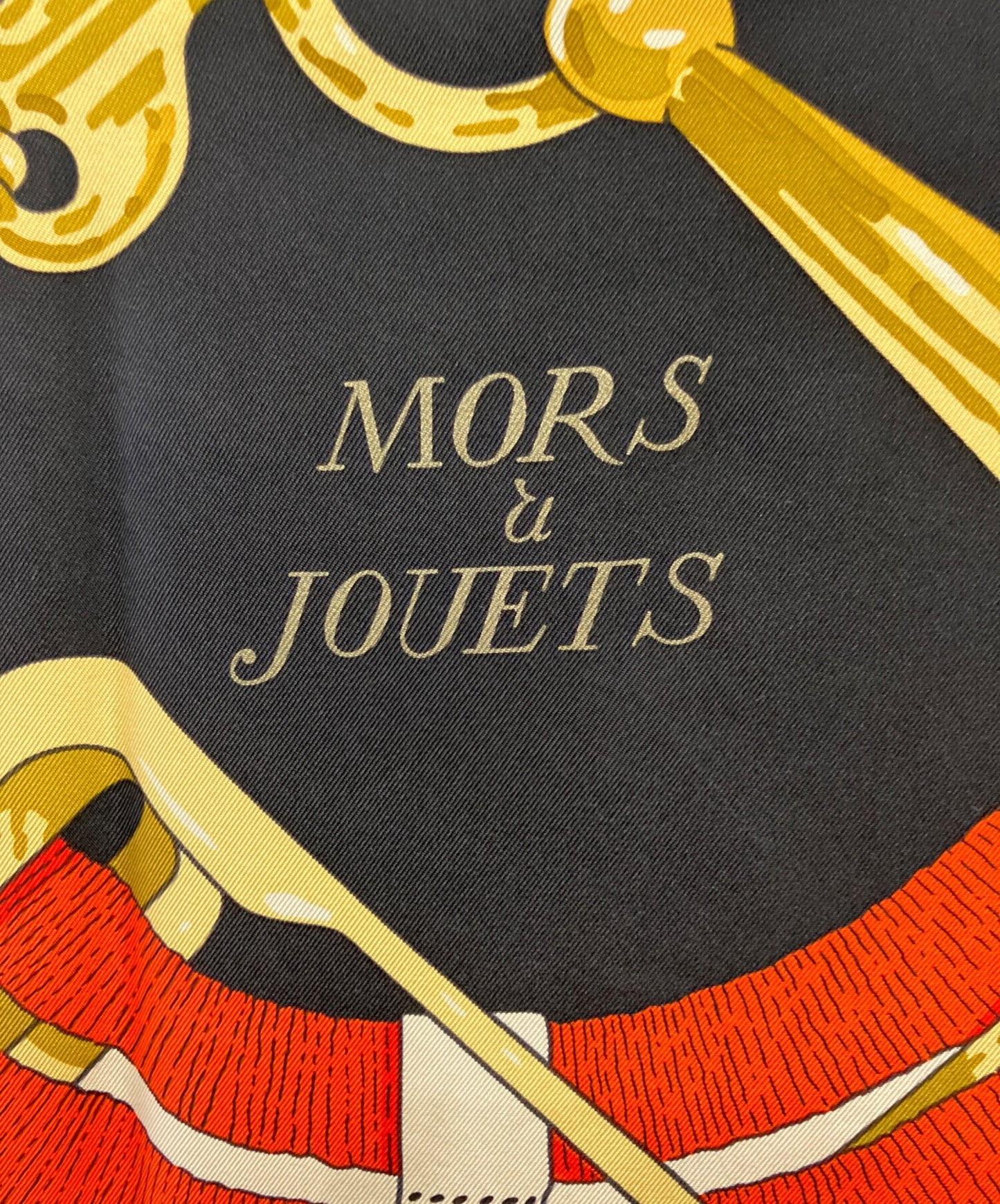 [Pre-owned] HERMES Carré 90 Mors a Jouets