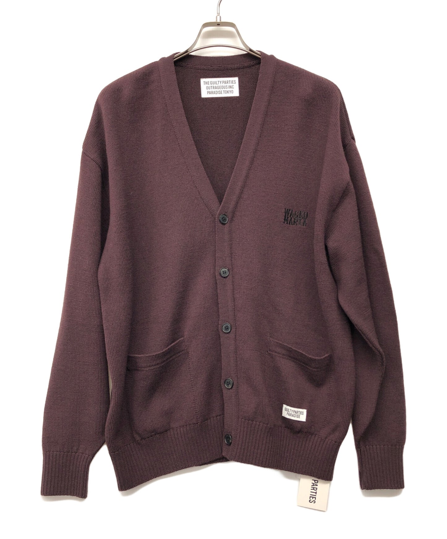 [Pre-owned] WACKO MARIA cardigan 23SS-WMK-KN04