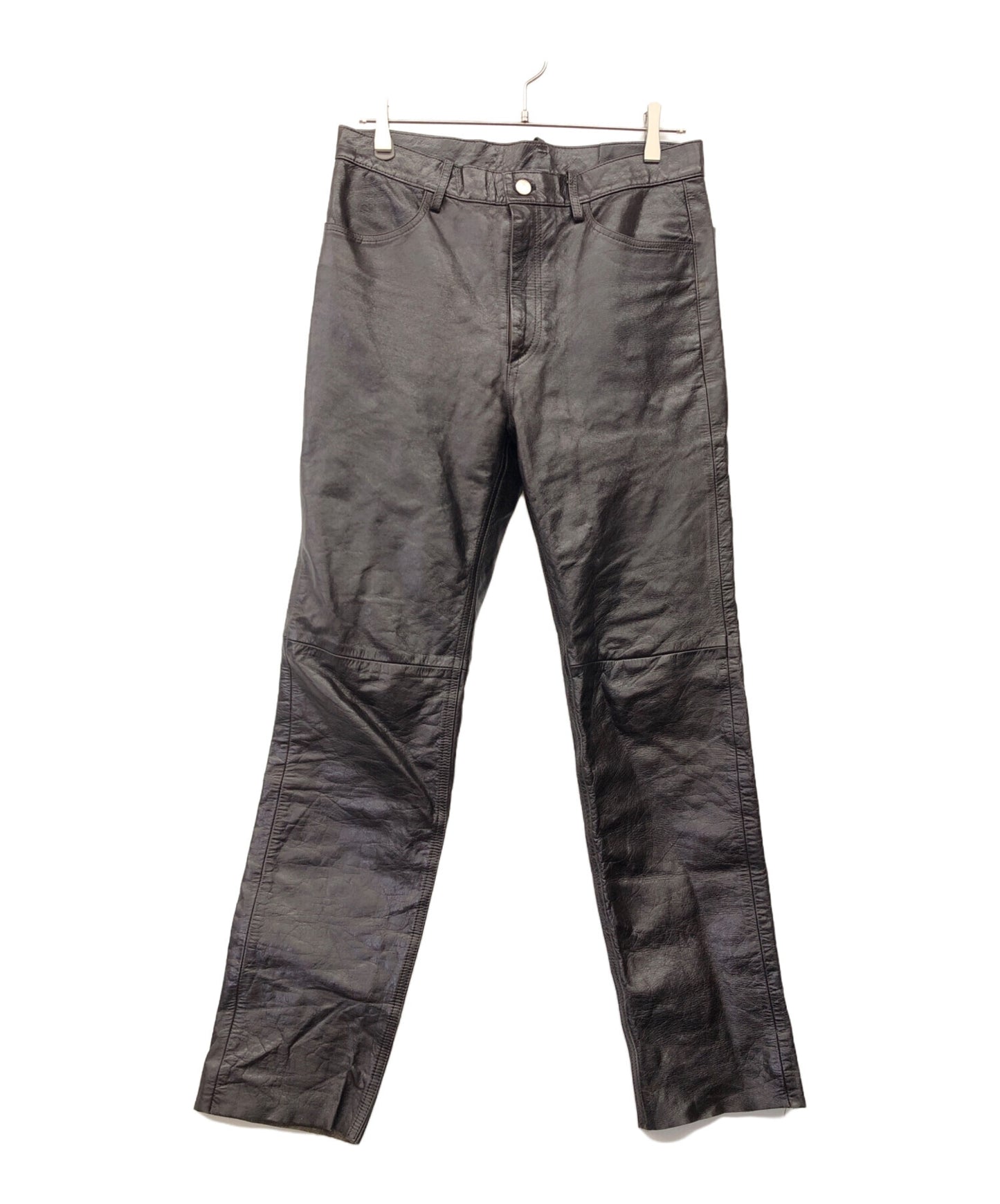 [Pre-owned] UNDERCOVER leather pants 134