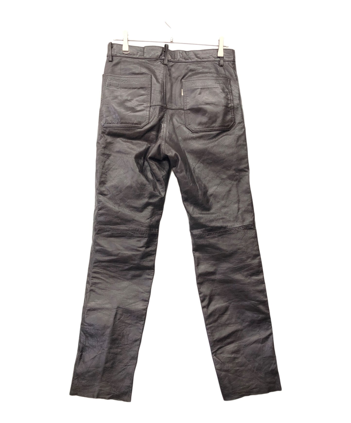 [Pre-owned] UNDERCOVER leather pants 134