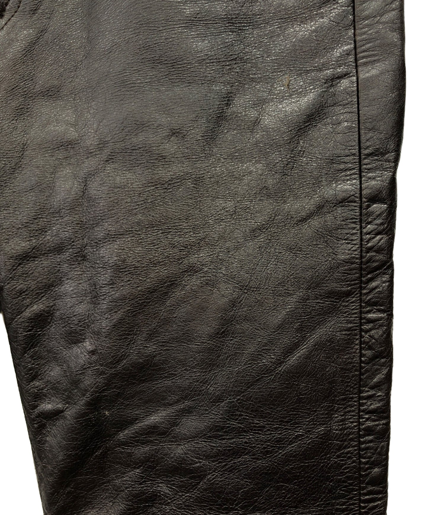 [Pre-owned] UNDERCOVER leather pants 134