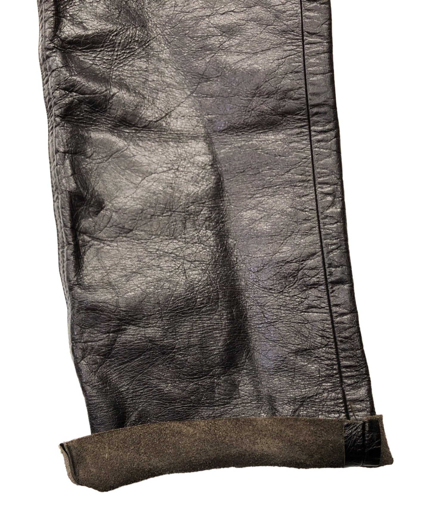 [Pre-owned] UNDERCOVER leather pants 134