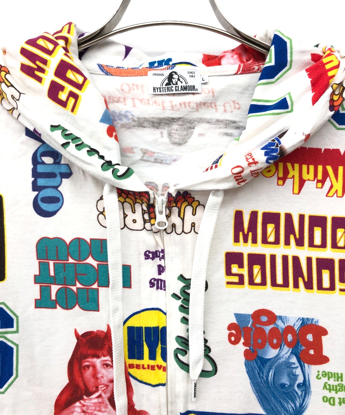 [Pre-owned] Hysteric Glamour zip hoodie 02201CF10