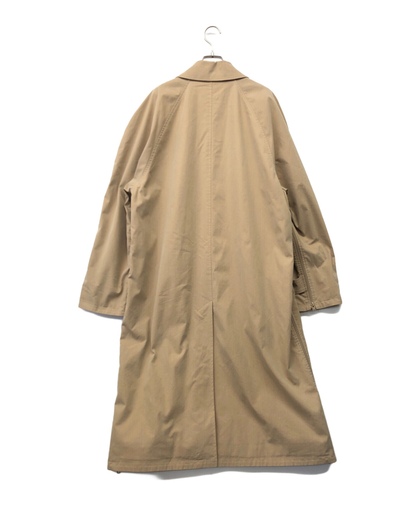 [Pre-owned] BALENCIAGA Stencil Collar Coat with Liner 646775-TJP01