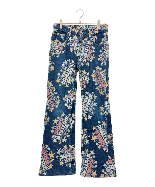 [Pre-owned] Hysteric Glamour all-over denim pants 2AP-0751