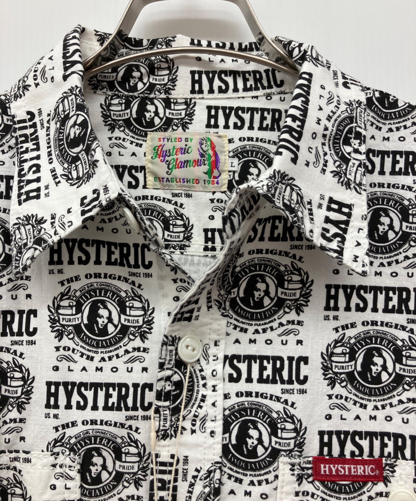 [Pre-owned] Hysteric Glamour long-sleeved shirt 0263AH11