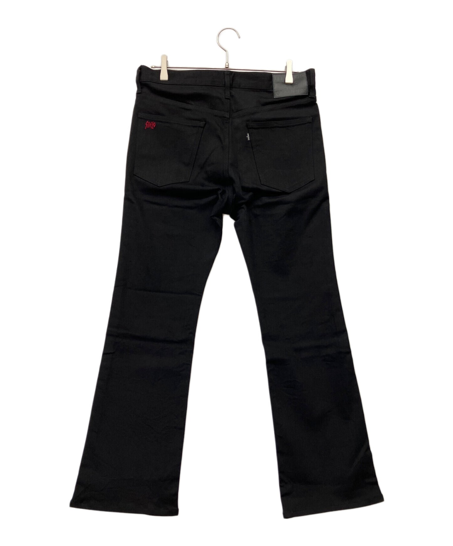 [Pre-owned] Hysteric Glamour Stie-lo embroidered bootcut pants 02183AP18