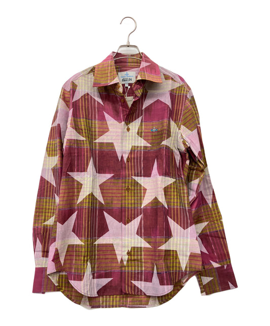 [Pre-owned] Vivienne Westwood 00's Savage Star Pattern L/S Laika Period 25DL038