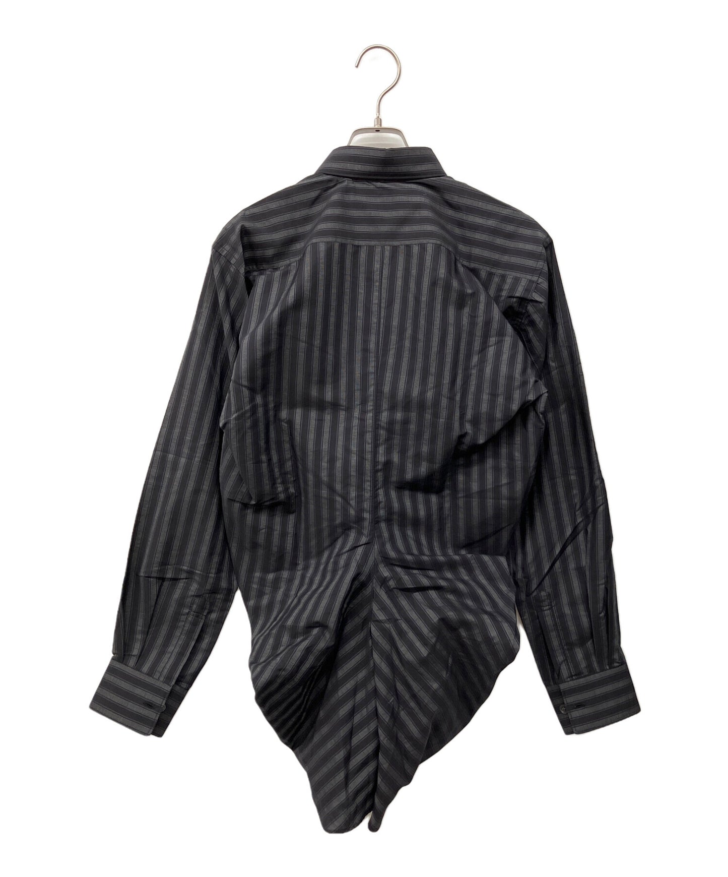 [Pre-owned] COMME des GARCONS 00's Deformed Stripe Tie-Dye L/S W16059