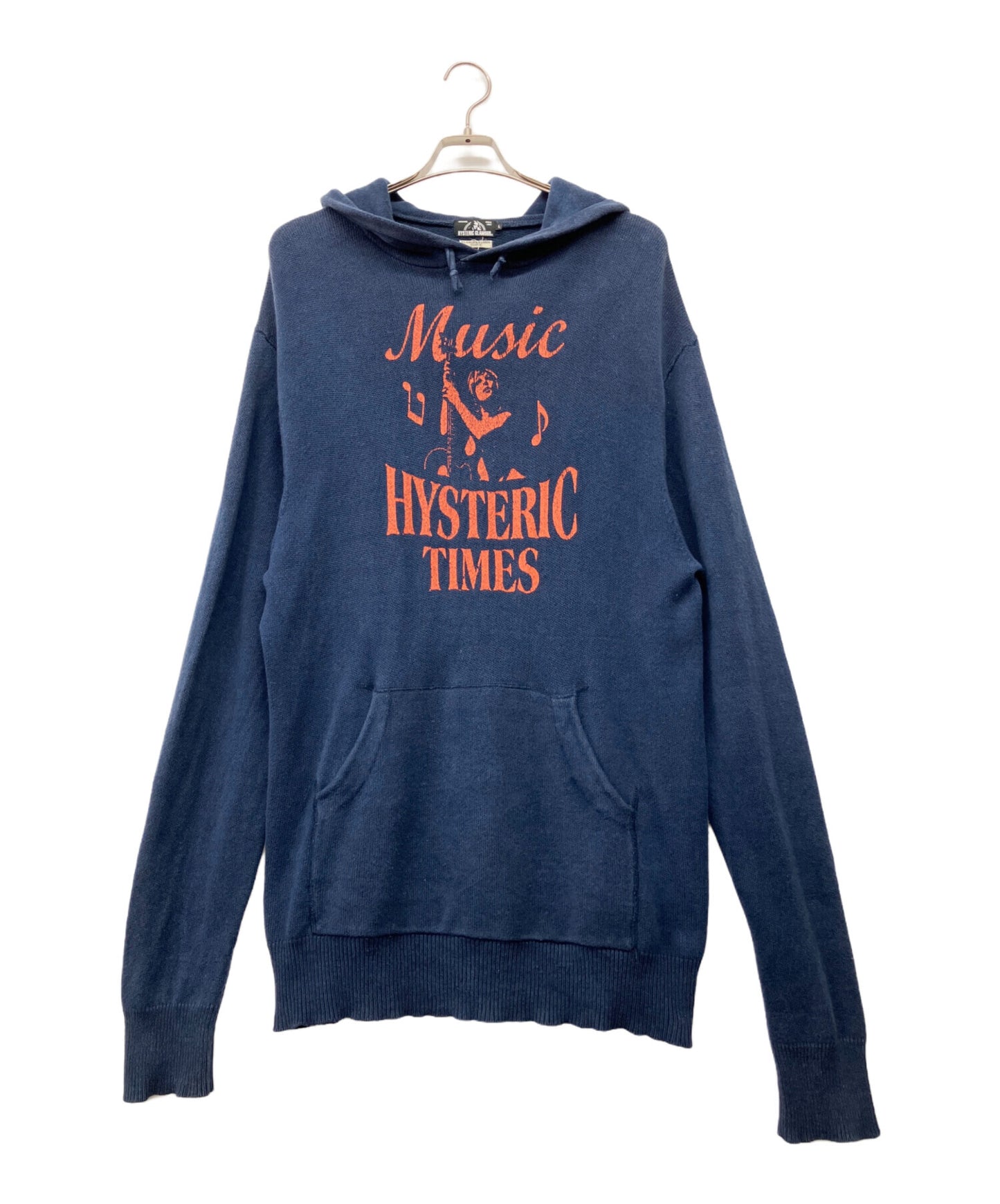 [Pre-owned] Hysteric Glamour Knit Hoodie 0263NS04