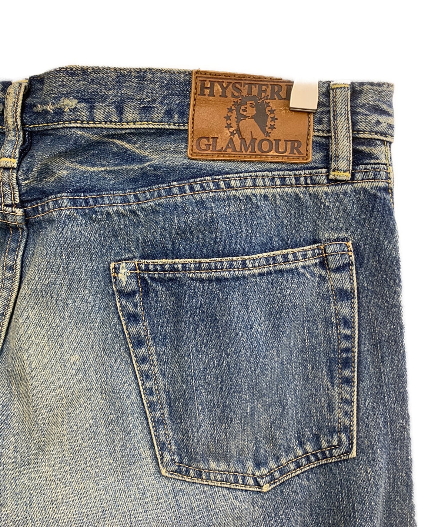 [Pre-owned] Hysteric Glamour cell bitch denim pants 0293AP12