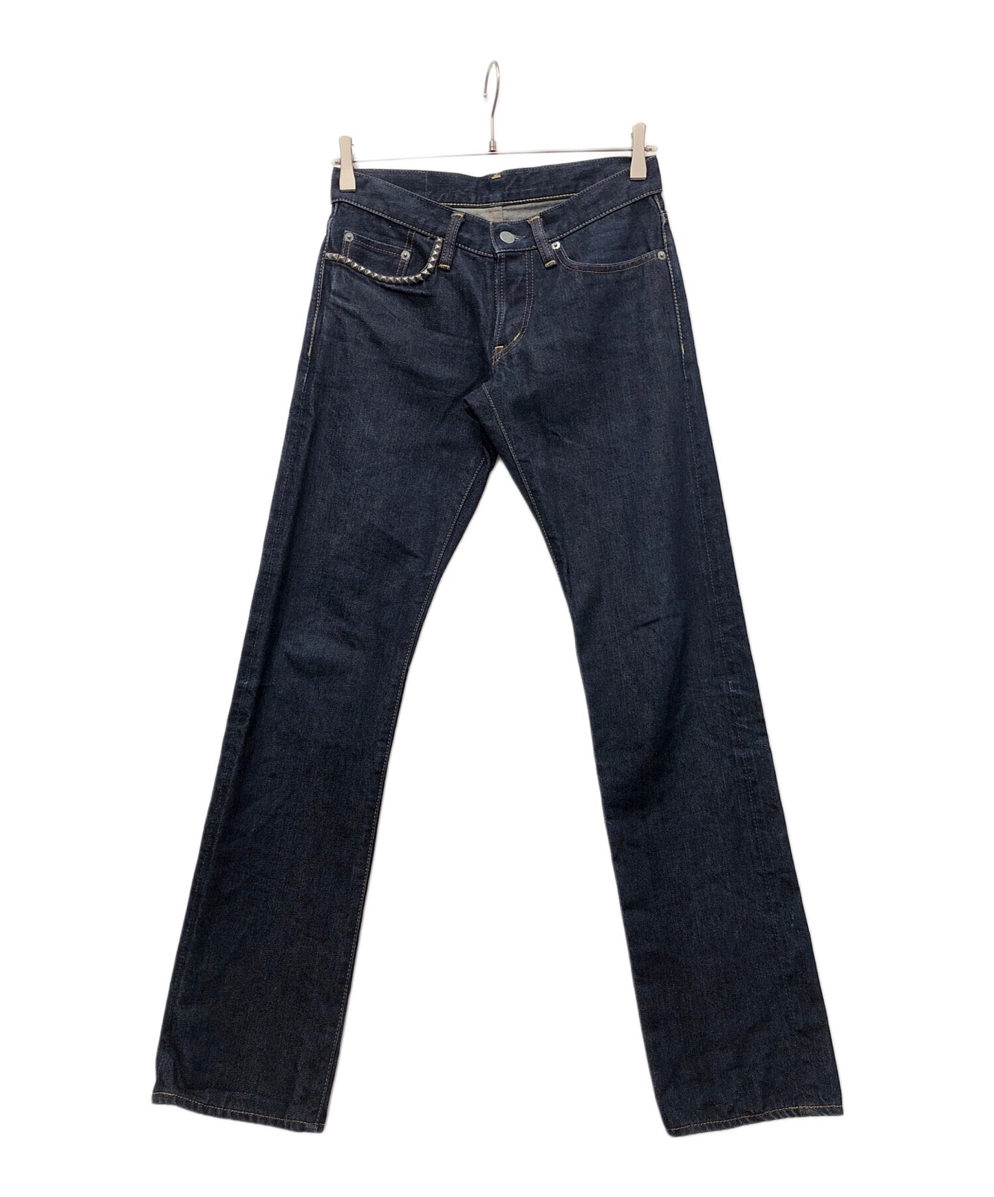 [Pre-owned] Hysteric Glamour Studded denim pants 0201AP10