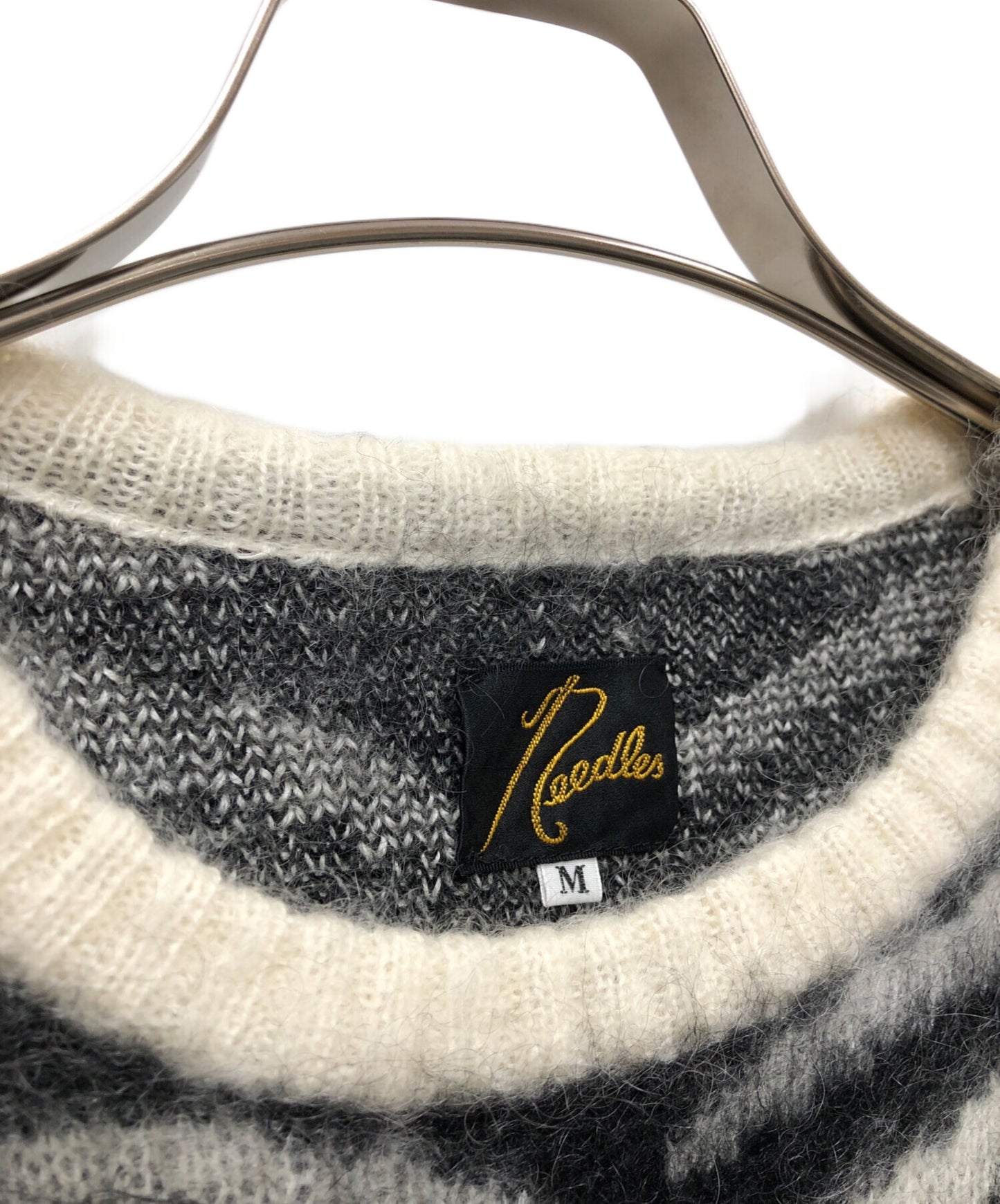 [Pre-owned] Needles mohair sweater DI213