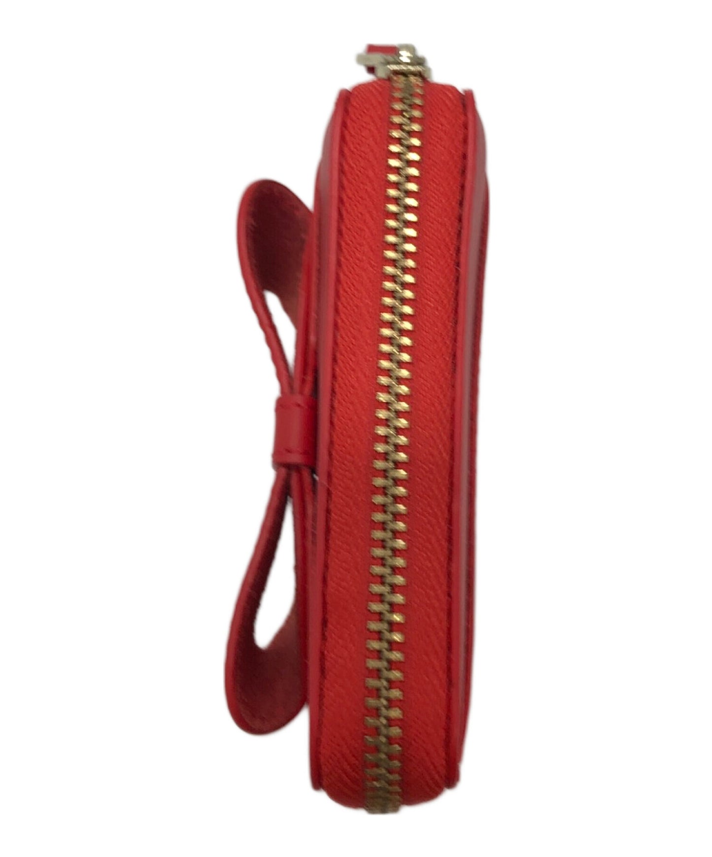 [Pre-owned] COMME des GARCONS Big Bow Round Zipper Wallet SA2100BB