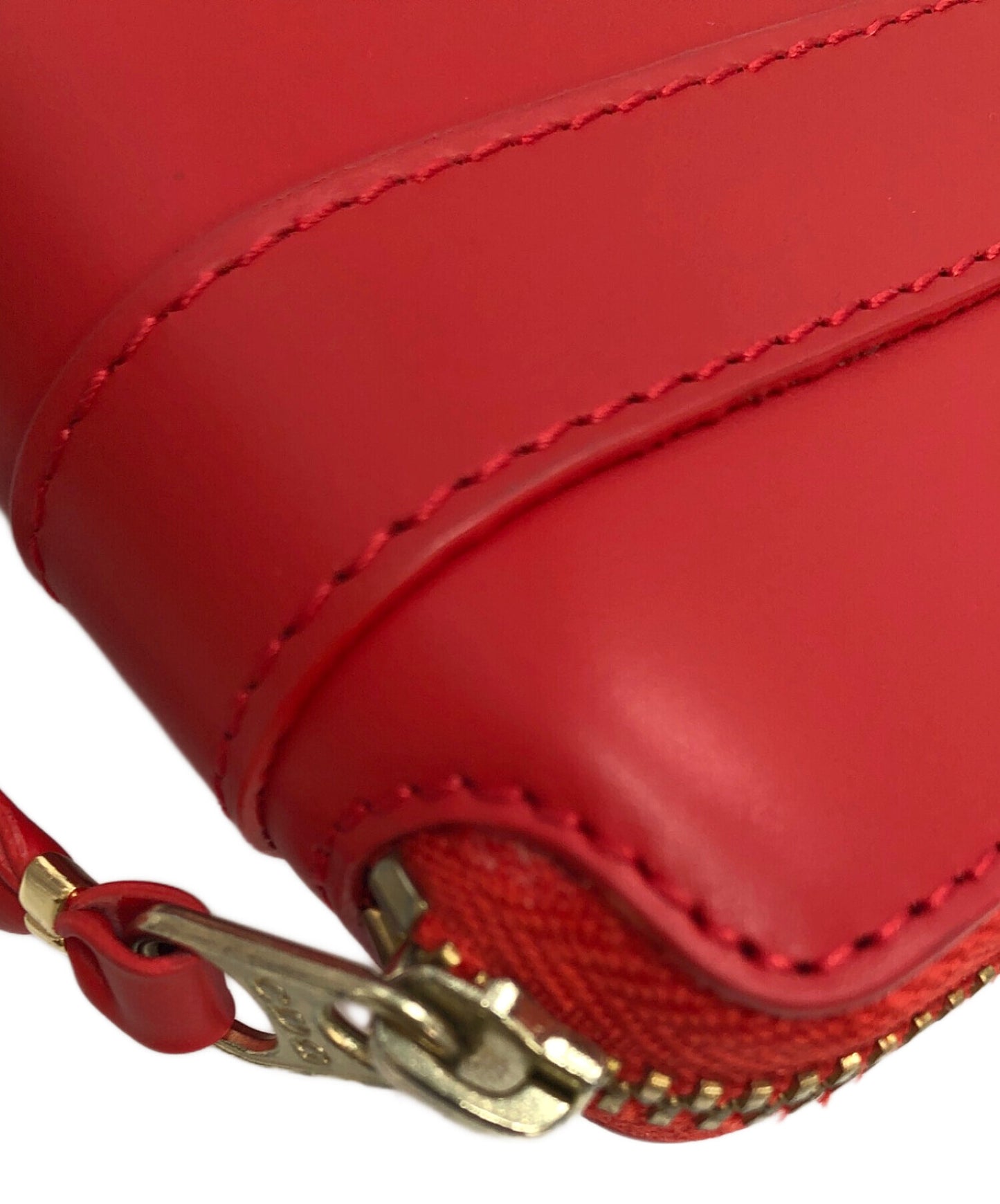 [Pre-owned] COMME des GARCONS Big Bow Round Zipper Wallet SA2100BB