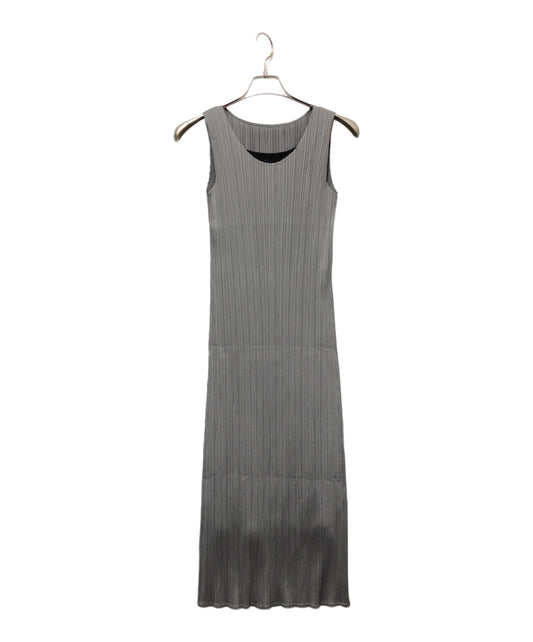 [Pre-owned] PLEATS PLEASE Pleated Sleeveless Dress PP55-JH105