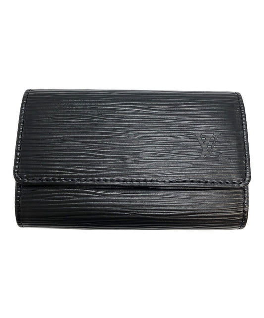 [Pre-owned] LOUIS VUITTON Epi Multiclet 6 Noir Key Case M63812
