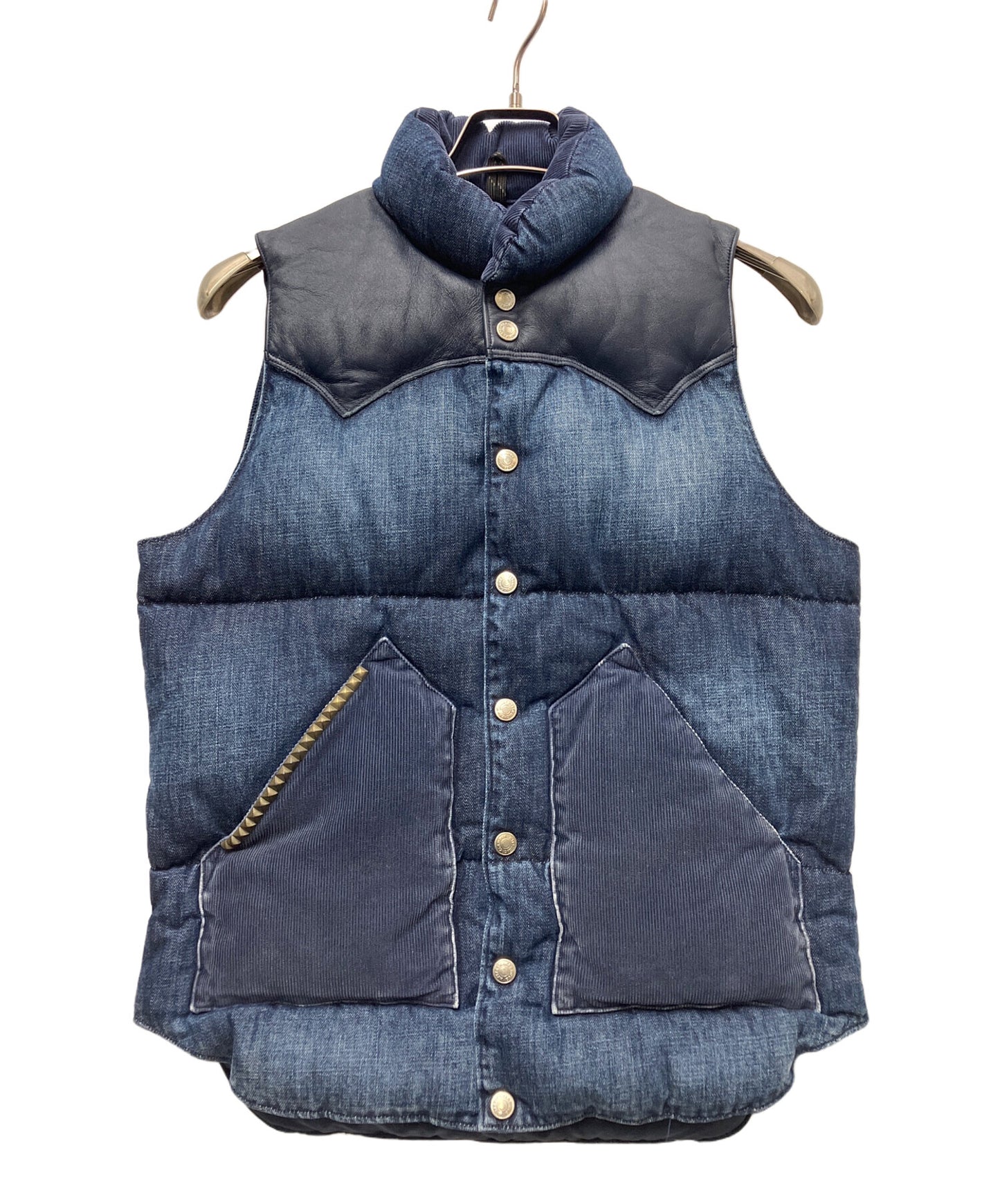 [Pre-owned] Hysteric Glamour Denim Down Vest 0253AV01