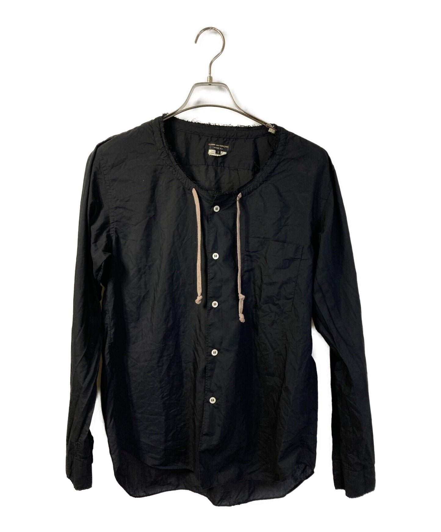 [Pre-owned] COMME des GARCONS HOMME PLUS Cut-off collarless shirt