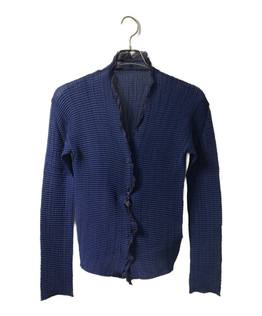 [Pre-owned] ISSEY MIYAKE FETE Ruffle Cardigan IF44FJ753
