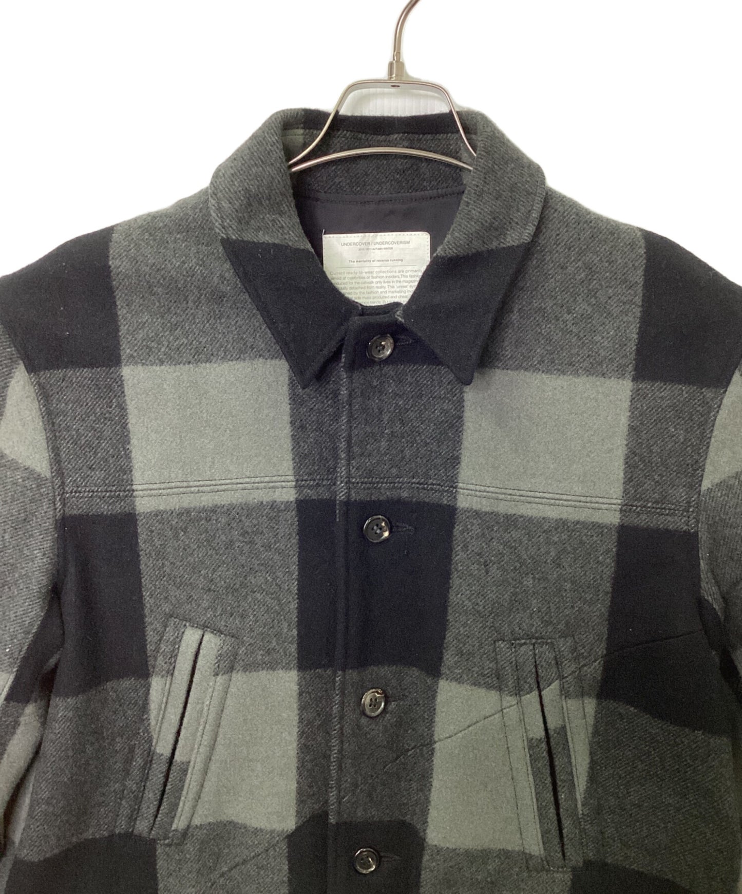 [Pre-owned] UNDERCOVER check jacket F4304