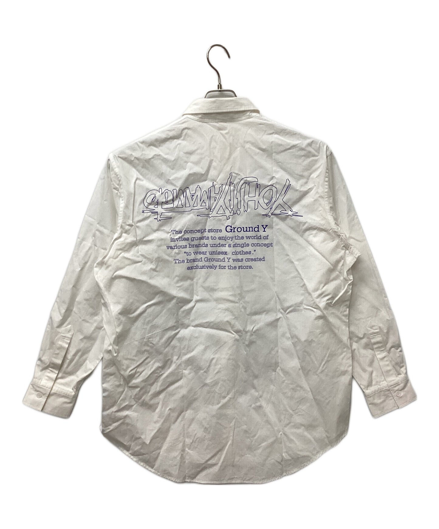 [Pre-owned] GROUND Y long-sleeved shirt GA-B21-020