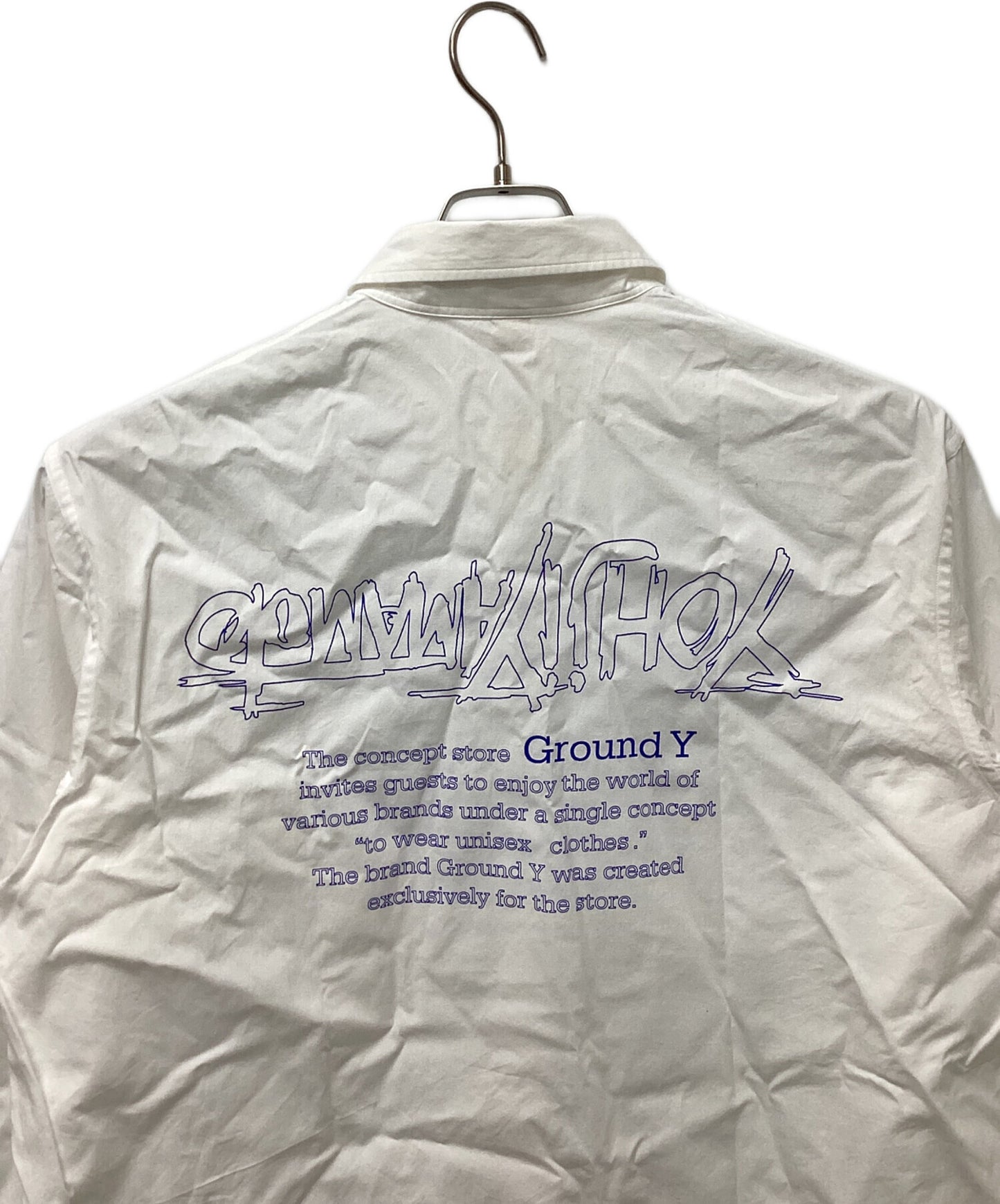 [Pre-owned] GROUND Y long-sleeved shirt GA-B21-020
