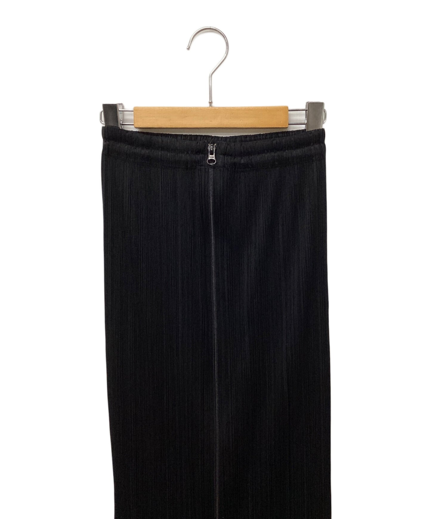 [Pre-owned] ISSEY MIYAKE pleated long skirt PP04-JG370