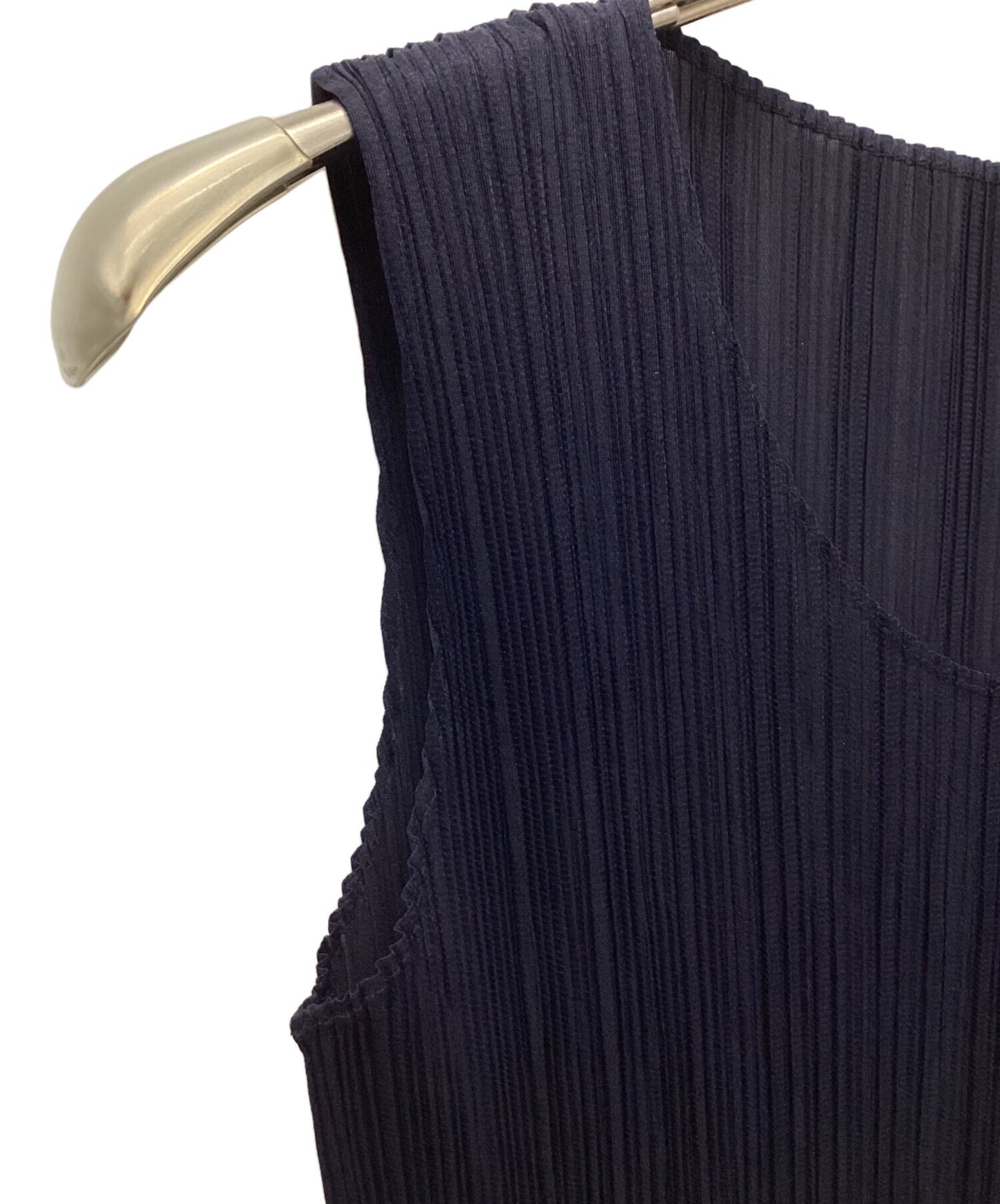 [Pre-owned] PLEATS PLEASE Sleeveless Pleated Dress PP04-JH616