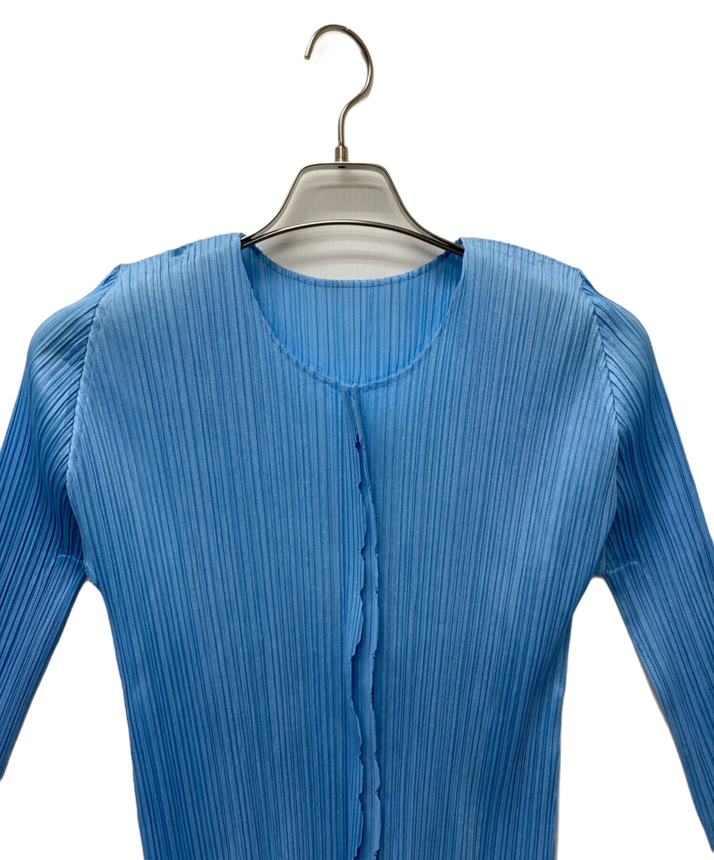 [Pre-owned] PLEATS PLEASE Front Frill Pleated Cut and Sewn PP51-JK693