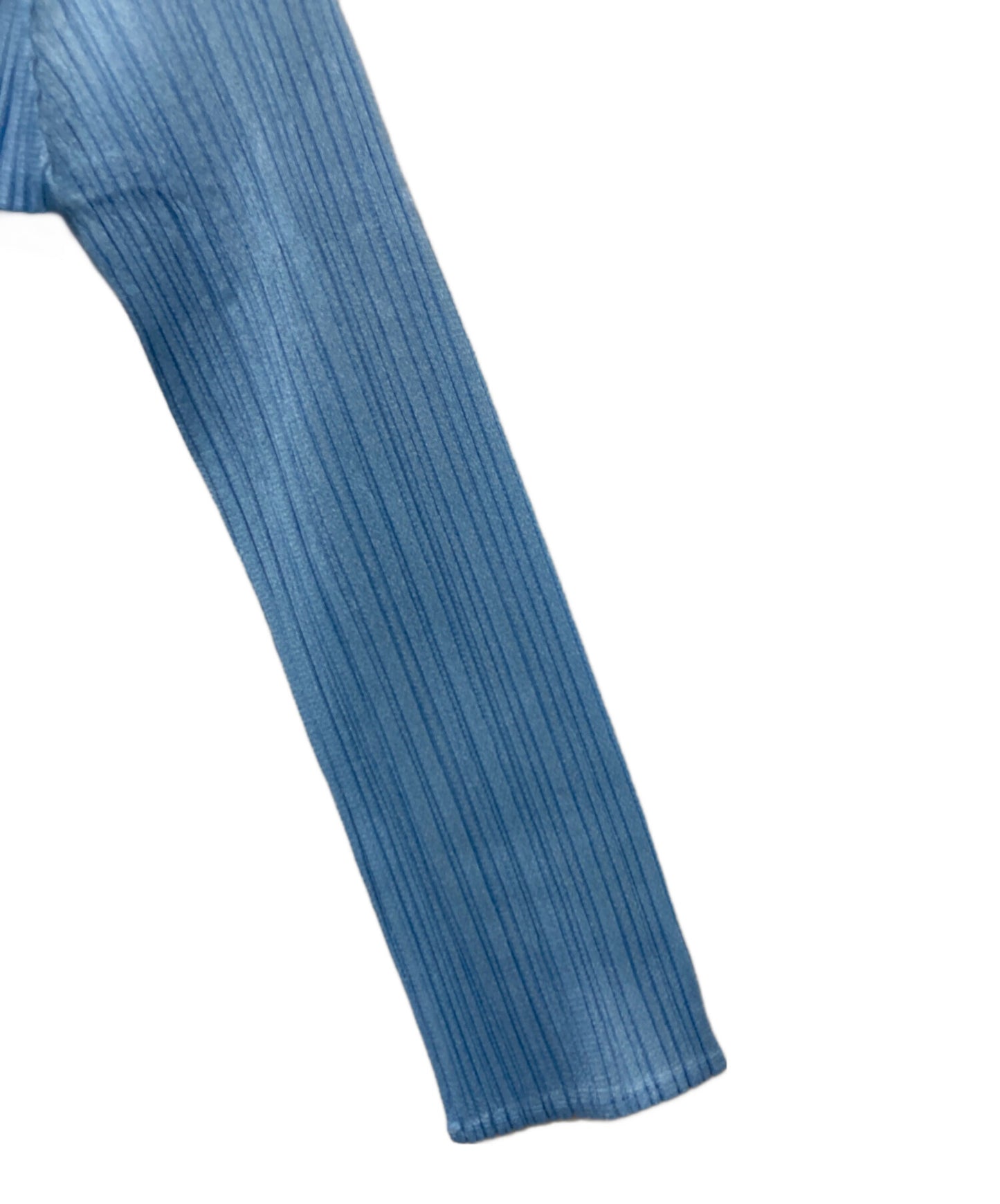 [Pre-owned] PLEATS PLEASE Front Frill Pleated Cut and Sewn PP51-JK693