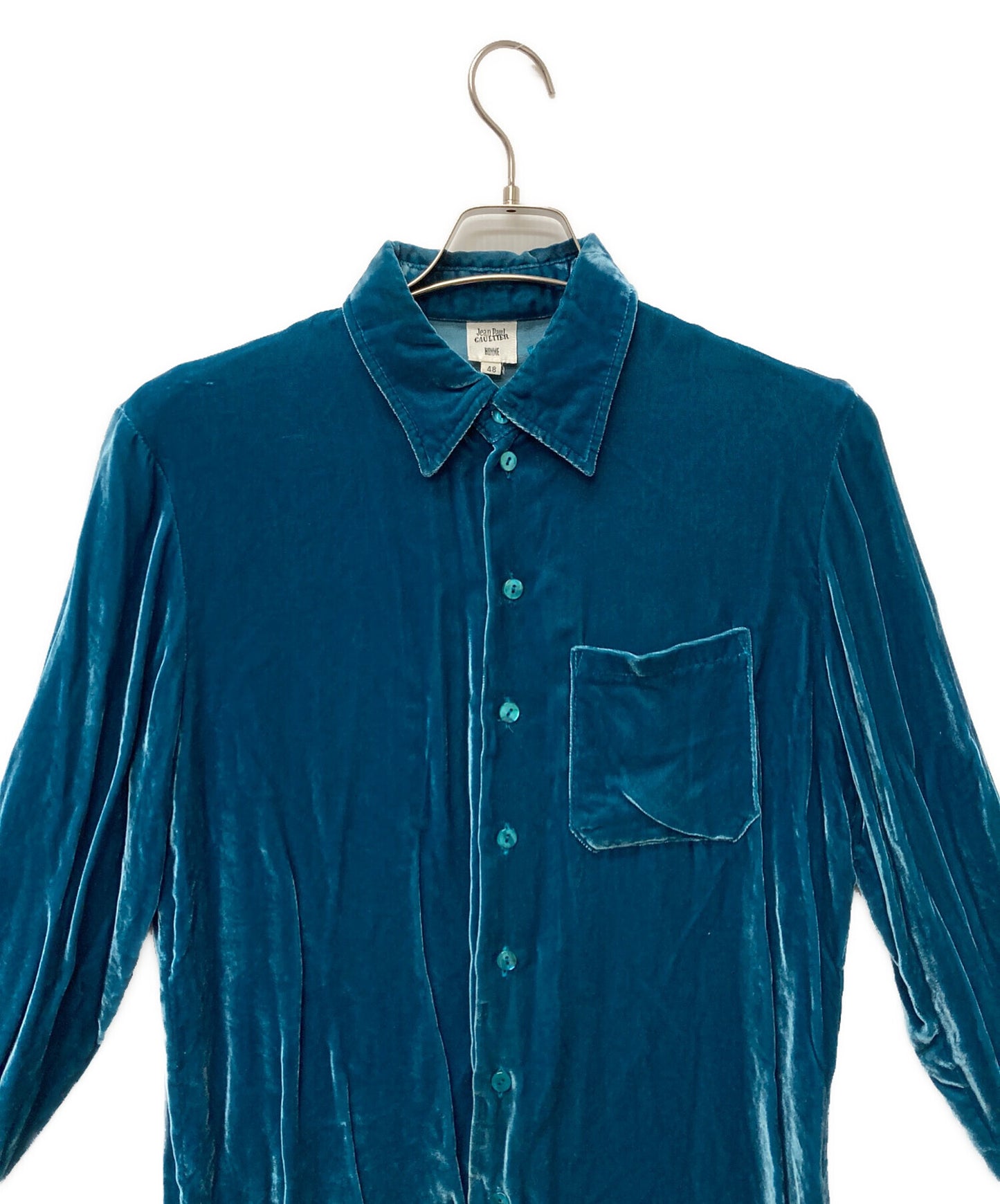 [Pre-owned] Jean Paul GAULTIER Velour long-sleeved shirt