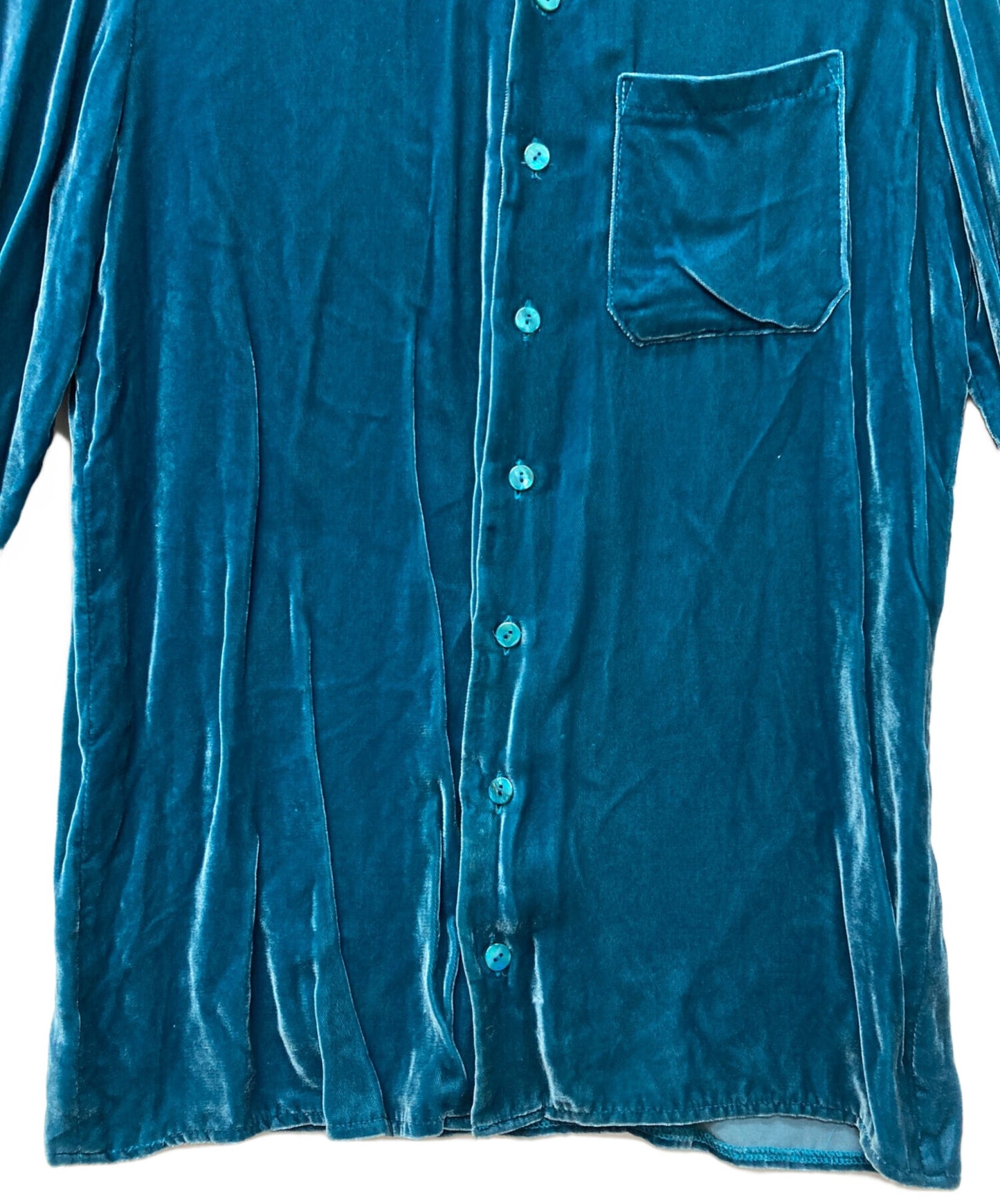 [Pre-owned] Jean Paul GAULTIER Velour long-sleeved shirt