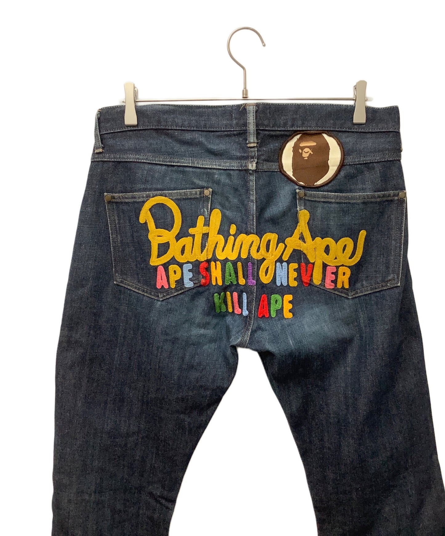 [Pre-owned] A BATHING APE denim pants