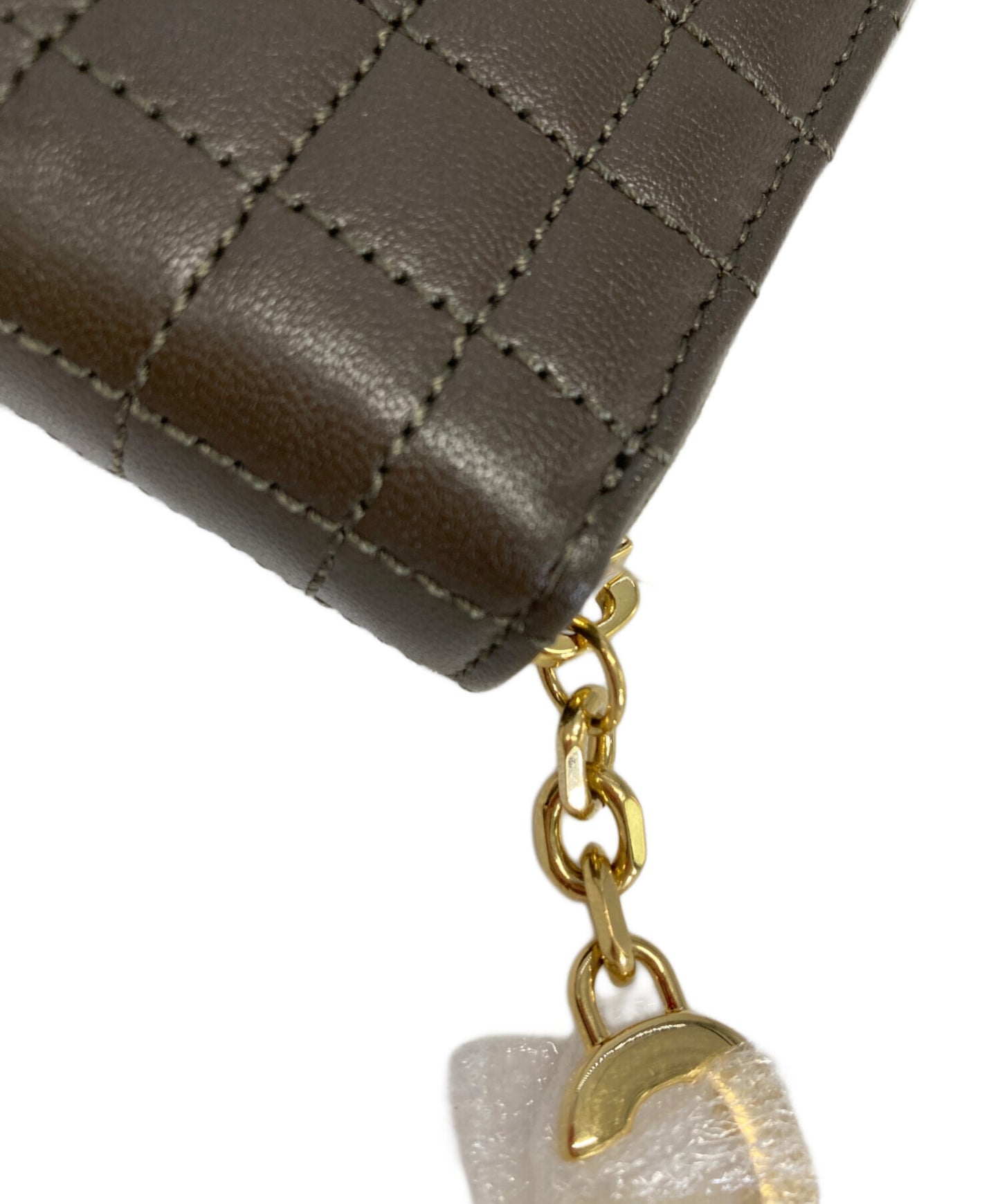 [Pre-owned] CELINE Round Zipper Wallet