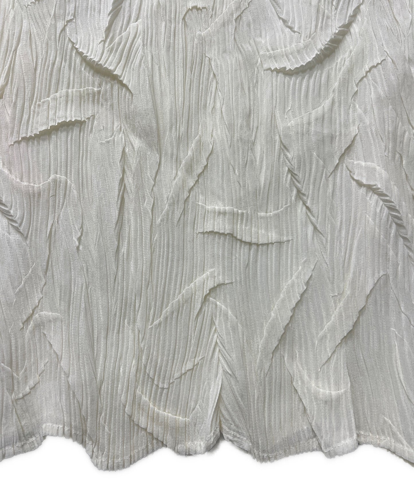 [Pre-owned] ISSEY MIYAKE Pleated high neck cut and sewn IM41-FJ807