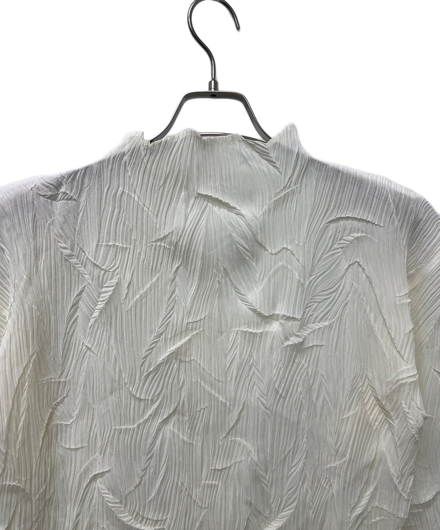 [Pre-owned] ISSEY MIYAKE Pleated high neck cut and sewn IM41-FJ807