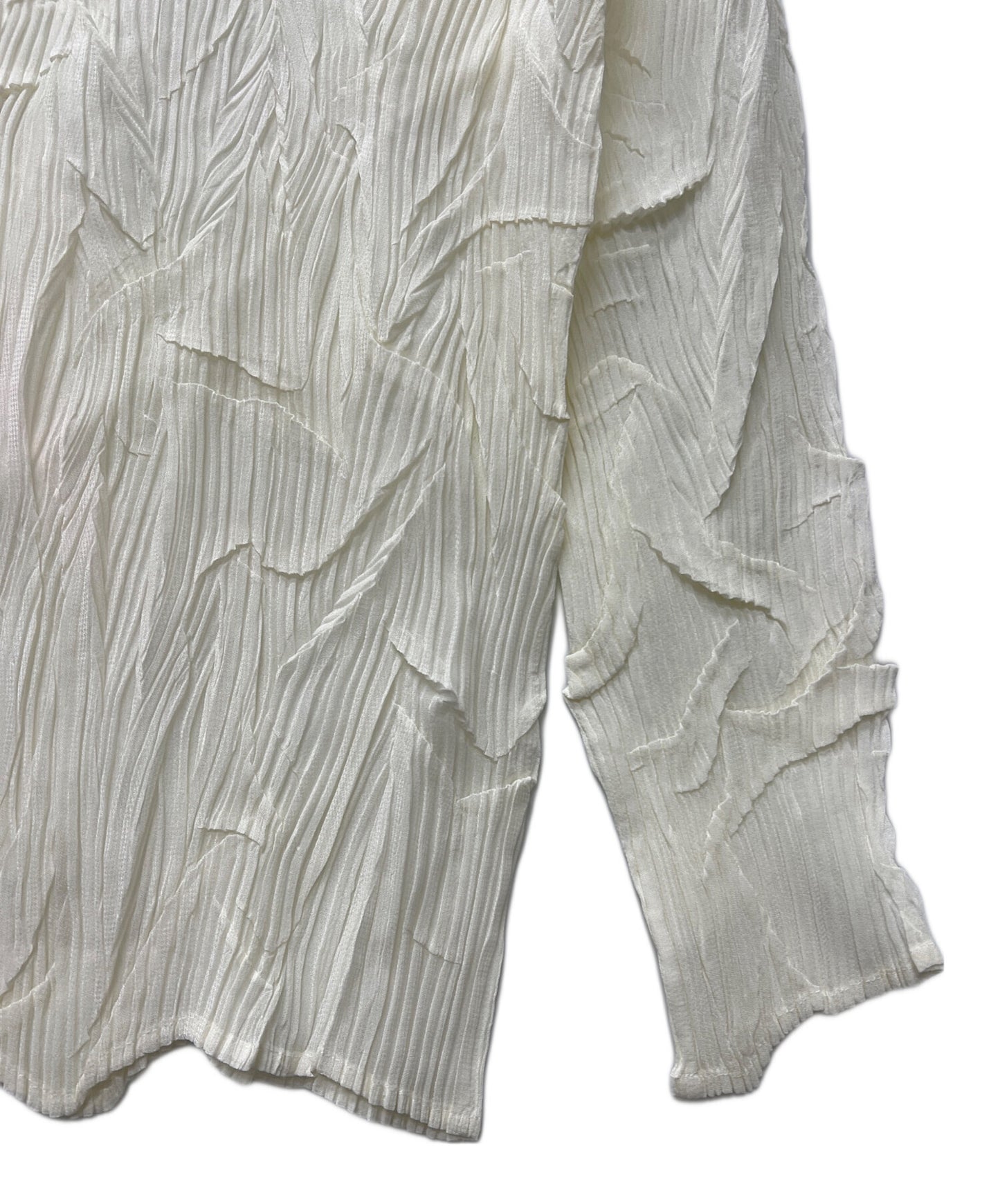 [Pre-owned] ISSEY MIYAKE Pleated high neck cut and sewn IM41-FJ807